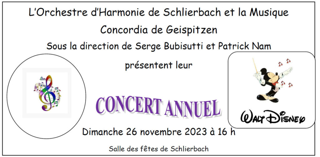 concert-annuel-de-l-orchestre-d-harmonie-de-schlierbach_Disney